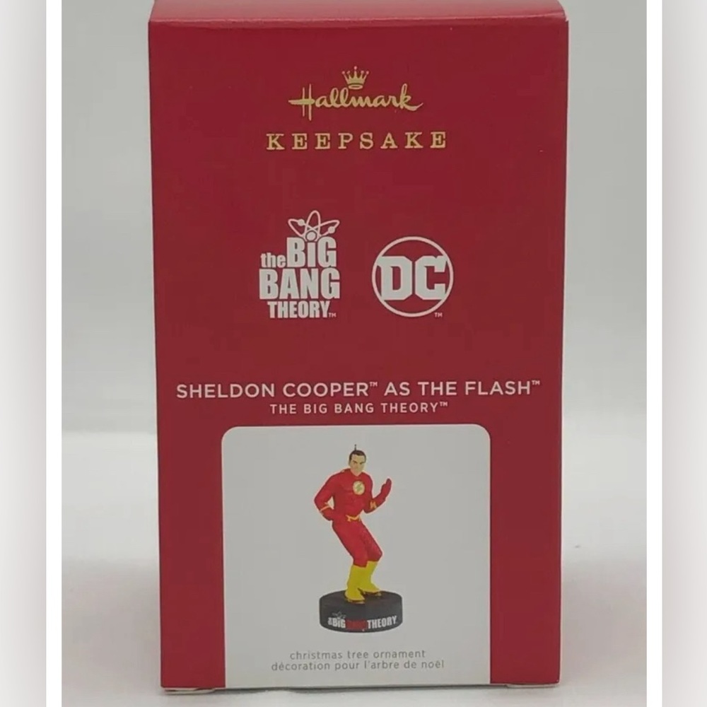 Sheldon Cooper as the flash ornament. New
